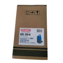 Speroni Pompe flotteur intégré SDC 550G* Wc Chimique Et Broyeur