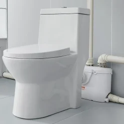 Vevor Pompe macératrice 500W, sanitaire 4 entrées eau, 110 L min, ht. refoulement 8 m.