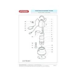 Speroni Pompe multi-usages TSN 800S - pompe submersible