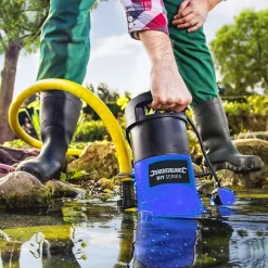 Silverline Pompe submersible pour eaux claires et usées 750W 13000L/h