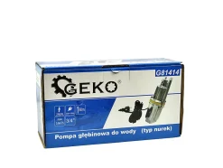 Geko Pompe Submersible Pour Eau Potable Type Plongeur 280 W Puits Profonds