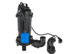 Geko Pompe WQD 750W Avec Broyeur Et Couteaux De Coupe Pour Eaux Sales* Wc Chimique Et Broyeur