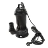 Geko Pompe WQD 550W Avec Broyeur Pour Eaux Sales Noire Robuste* Wc Chimique Et Broyeur