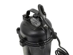 Geko Pompe WQD 550W Avec Broyeur Pour Eaux Sales Noire Robuste* Wc Chimique Et Broyeur