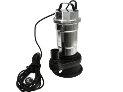Geko Pompe WQD 550W Nickel Avec Broyeur Pour Eaux Usées