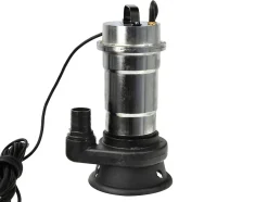 Geko Pompe WQD 550W Nickel Avec Broyeur Pour Eaux Usées