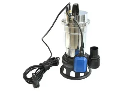 Geko Pompe WQD 550W Pour Eaux Sales En Nickel Avec Déchiqueteur Et Flottant