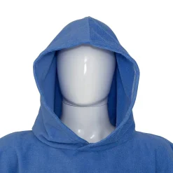 Atmosphera Créateur D'Intérieur Poncho de plage Azul bleu 80x100cm - Atmosphera* Serviette De Toilette