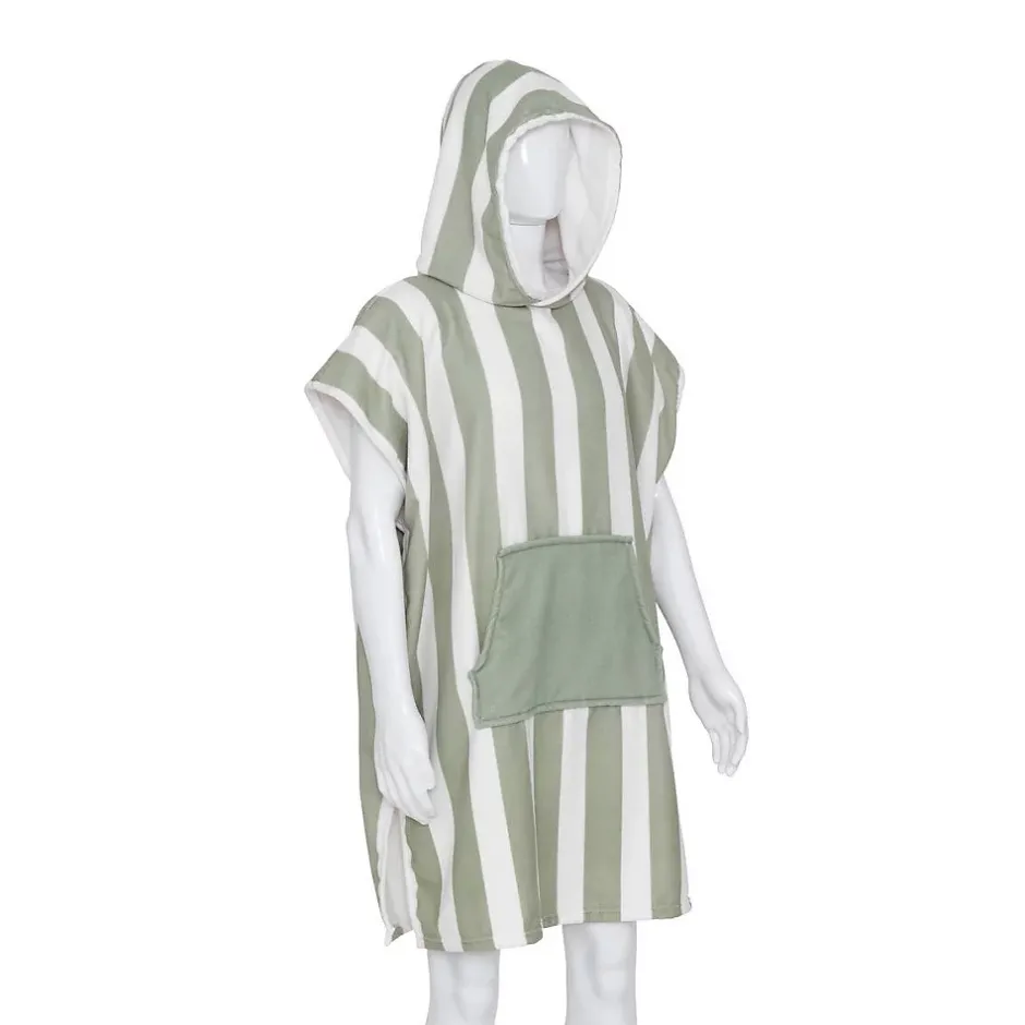 Atmosphera Créateur D'Intérieur Poncho de plage Wili vert céladon 80x100cm - Atmosphera* Serviette De Toilette