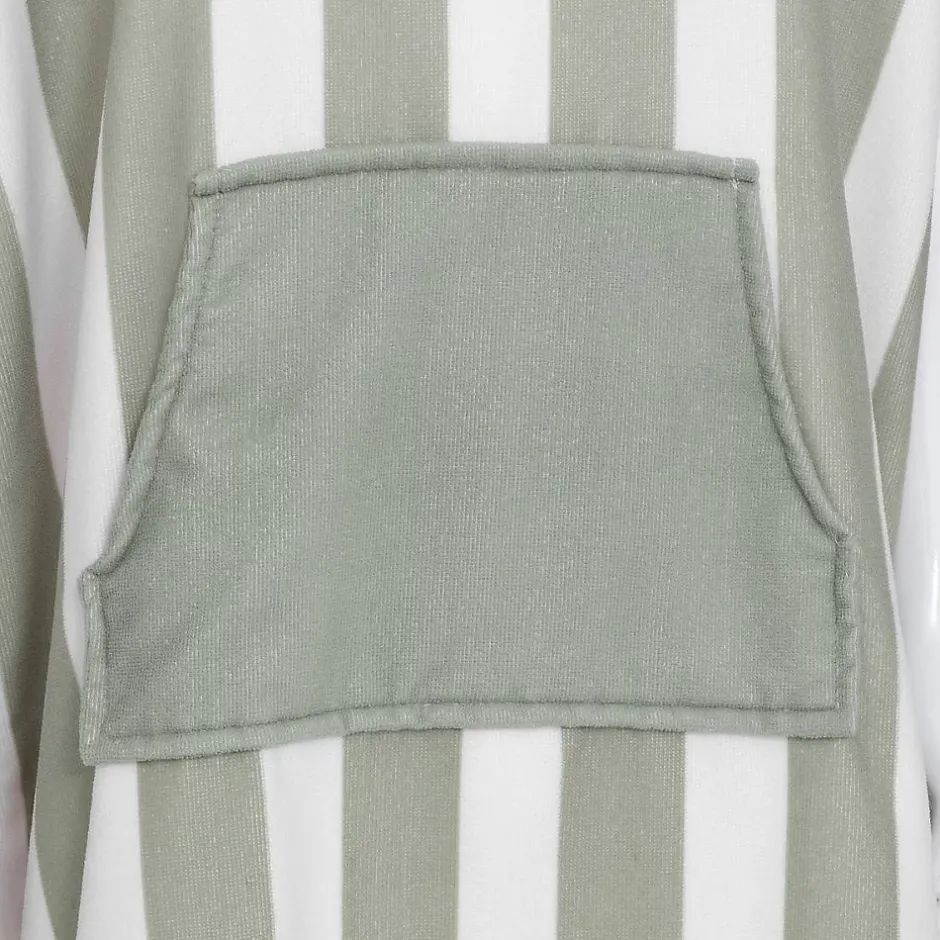 Atmosphera Créateur D'Intérieur Poncho de plage Wili vert céladon 80x100cm - Atmosphera* Serviette De Toilette
