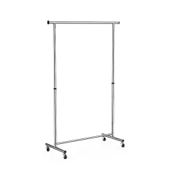 Portant simple haute résistance avec étagère l. 130 x H. 182,5 cm