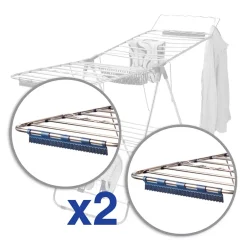 Facility'S Porte chaussettes pour séchoir à linge - X2* Etendoir À Linge
