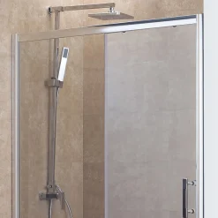 Cuisibane Porte de douche 170 cm coulissante NERINA* Porte De Douche