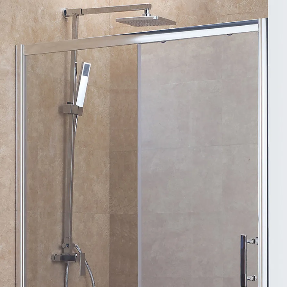 Cuisibane Porte de douche 170 cm coulissante NERINA* Porte De Douche