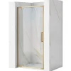 Rea Porte de douche à entrouvrir Rapid Swing Brushed Gold 90* Porte De Douche