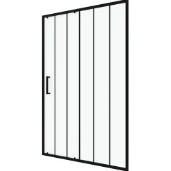 Galedo Porte de douche coulissante noir FactorX 120cm* Porte De Douche