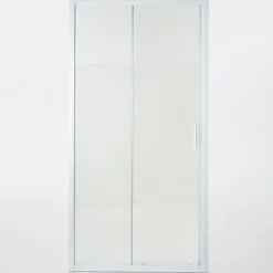Cooke & Lewis Porte de douche coulissante Onega sérigraphié 120 cm