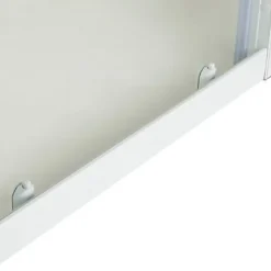Cooke & Lewis Porte de douche coulissante Onega sérigraphié 120 cm