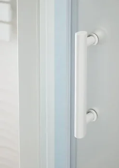 Cooke & Lewis Porte de douche coulissante Onega sérigraphié 120 cm