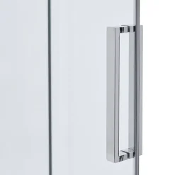 Cooke & Lewis Porte de douche coulissante Zilia transparent 140 cm