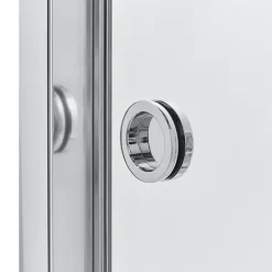 GoodHome Porte de douche coulissante Naya transparent 120 cm