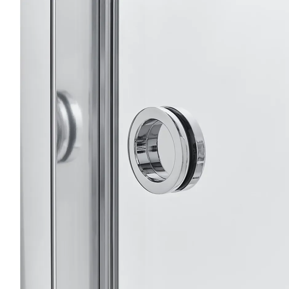 GoodHome Porte de douche coulissante Naya transparent 120 cm