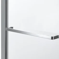GoodHome Porte de douche coulissante Naya transparent 120 cm