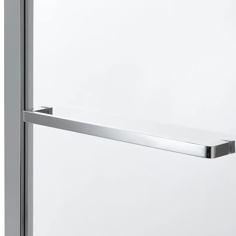 GoodHome Porte de douche coulissante Naya transparent 120 cm