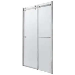 GoodHome Porte de douche coulissante Naya transparent 120 cm