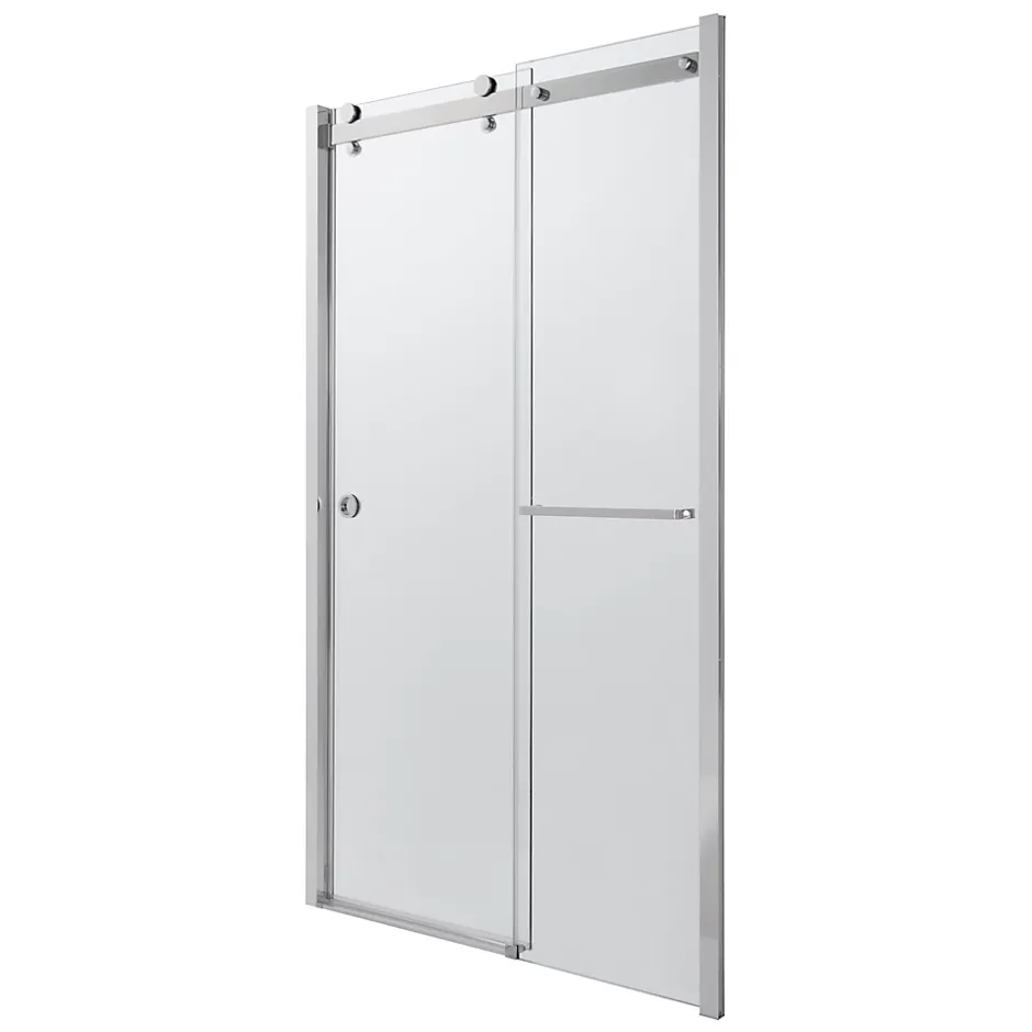 GoodHome Porte de douche coulissante Naya transparent 120 cm