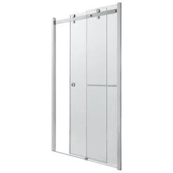 GoodHome Porte de douche coulissante Naya transparent 120 cm