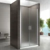 Saniverre Porte de douche KAYA H.185 réglable de 86 à 89 cm verre 6 mm opaque -* Porte De Douche