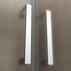Saniverre Porte de douche KAYA H.180 réglable de 92 à 95 cm verre 6 mm opaque -