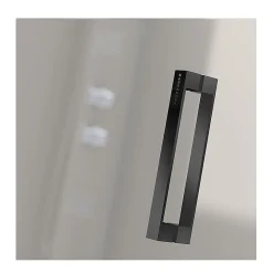 Kassandra Porte de douche pivotante NARDI profil noir mat 70-74 cm* Porte De Douche