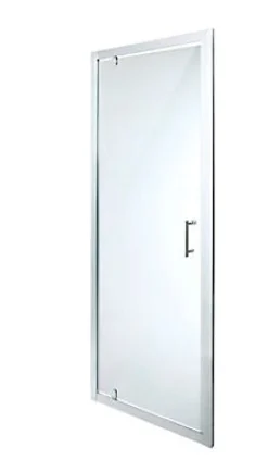 Cooke & Lewis Porte de douche pivotante Onega transparente 70 cm