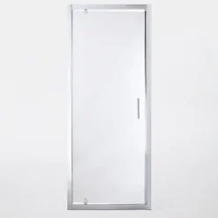 Cooke & Lewis Porte de douche pivotante Onega transparente 80 cm