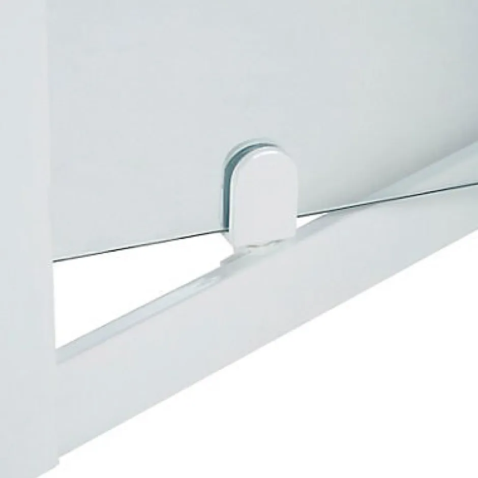 Cooke & Lewis Porte de douche pivotante Onega sérigraphié 80 cm