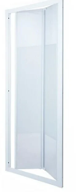 Cooke & Lewis Porte de douche pliante Onega sérigraphié 80 cm* Porte De Douche