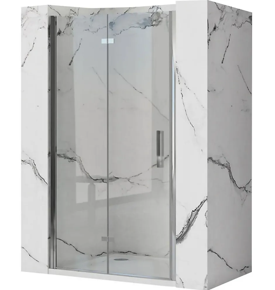 Rea Porte De Douche Molier 80 Chrome + Profilé