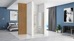 Rea Porte De Douche Rapid Slide 110 Brush Gold* Porte De Douche
