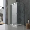 Kiamami Valentina Porte De Douche Rectangulaire 70X90 Cm Avec Verre Clair Et Profilés En Aluminium - Giada* Porte De Douche