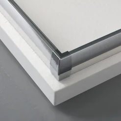 Kiamami Valentina Porte De Douche Rectangulaire 70X90 Cm Avec Verre Clair Et Profilés En Aluminium - Giada* Porte De Douche