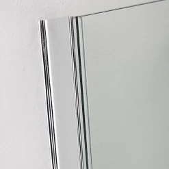 Kiamami Valentina Porte double articulée pour baignoire en verre clair - giada* Pare-Baignoire