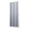 Forte Porte Paroi de douche en PVC 120CM H185 pliante avec ouverture latérale couleur Blanche mod. Flex