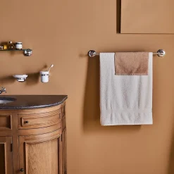 Signature Porte savon mural en laiton Octo