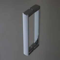 Kiamami Valentina Porte-niche pour douche avec 2 portes à ouverture à livre de 85cm - soffio