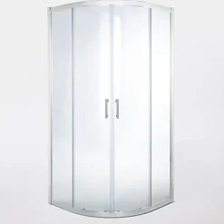 Cooke & Lewis Portes de douche angle circulaire Onega transparent 90 x 90 cm* Porte De Douche