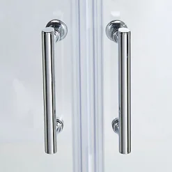 Cooke & Lewis Portes de douche angle circulaire Onega transparent 90 x 90 cm* Porte De Douche