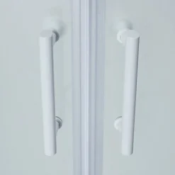 Cooke & Lewis Portes de douche angle circulaire Onega sérigraphié 80 x 80 cm* Porte De Douche