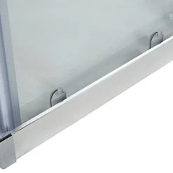 Cooke & Lewis Portes de douche angle droit Onega transparent 70 x 70 cm